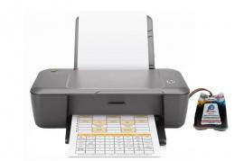 Принтер HP DeskJet 1000 с СНПЧ
