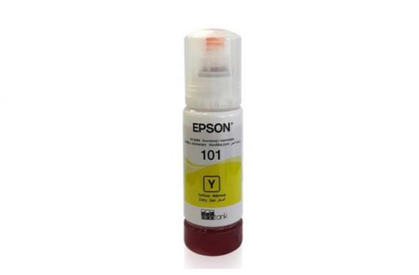 Оригинальные чернила для Epson Yellow (70 мл) (Картридж 101)