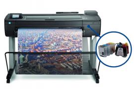 Плоттер HP DesignJet T730 струйный с СНПЧ