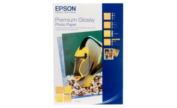 фото Глянцевая фотобумага  Epson Premium Glossy 10x15, 255g, 50 листов