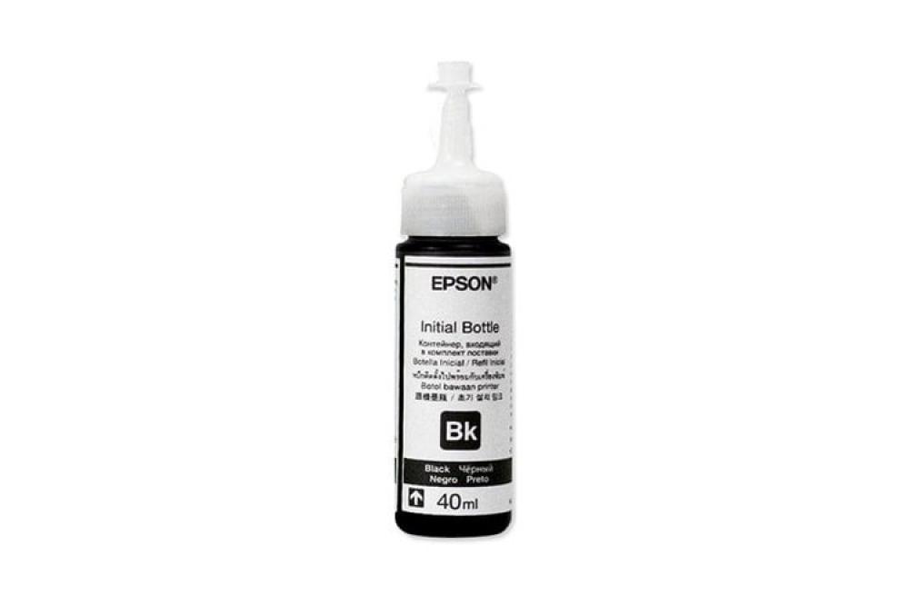 Оригинальные чернила для Epson T664 Black (40 мл)