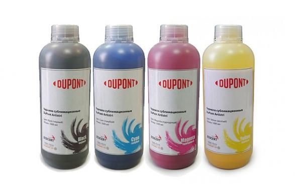 Комплект сублимационных чернил Dupont Xite S1500 1000 мл (4 цвета)