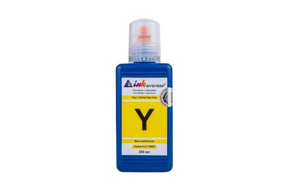 Светостойкие чернила INKSYSTEM Yellow 250 мл (Бесконтактные)