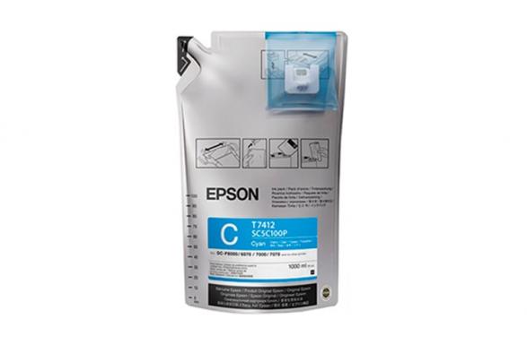 Сублимационные чернила Epson Cyan для Epson SureColor SC-F9400 1100 мл