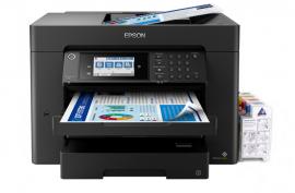 МФУ Epson Workforce WF-7840DTWF с СНПЧ и чернилами INKSYSTEM 250мл